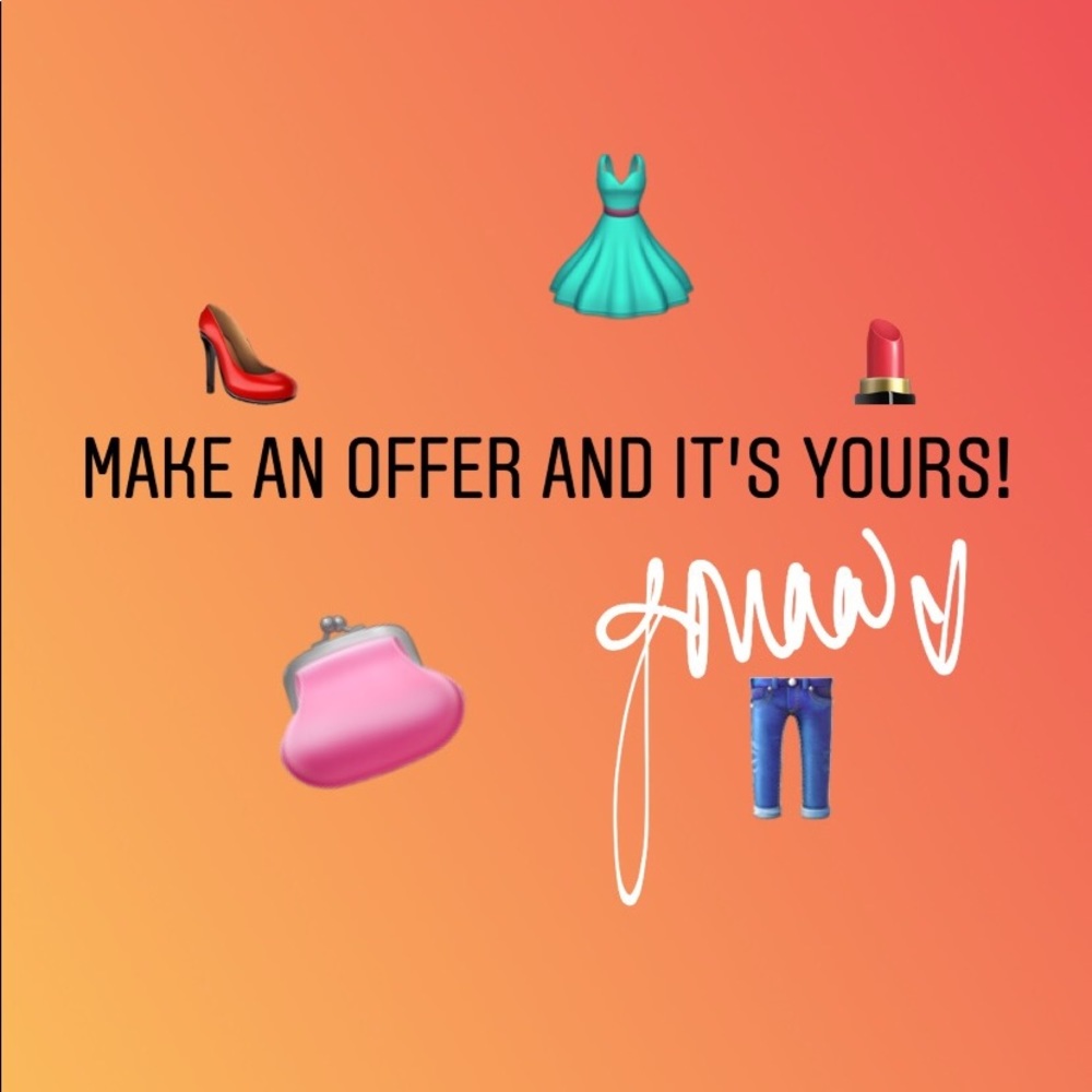 Make an offer! 🛍🎉